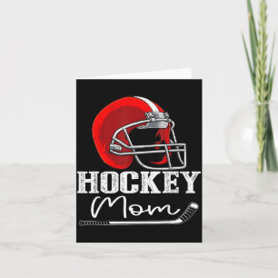 Carte Mère de hockey Mère de joueur de hockey drôle