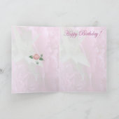 Carte Mère de joyeux anniversaire de fille (Intérieur)