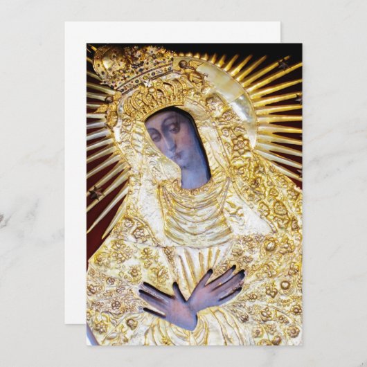 Carte Mère de la miséricorde (Devant / Derrière)