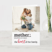 Carte Mère définition coeur de l'accueil familial (Devant)