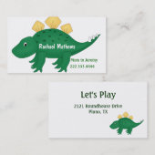 Carte mère Dinosaur Carton Vert (Devant / Derrière)