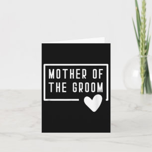 Carte Mère Du Coeur Groom Maman Mariage Bachelorette
