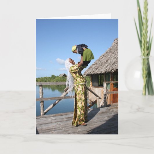 Carte Mère et bébé (Devant)