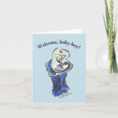 Carte mère et bébé "Baby Boy" (Devant)