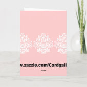 Carte Mère et bébé, Vintage (Dos)