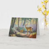 Carte Mère et enfant (Fleur jaune)