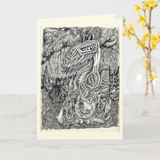 Carte Mère et enfant (Fleur jaune)