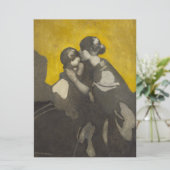 Carte Mère et Enfant (de Norah Neilson Gray) (Debout devant)