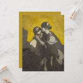 Carte Mère et Enfant (de Norah Neilson Gray) (Devant/Arrière en situation)