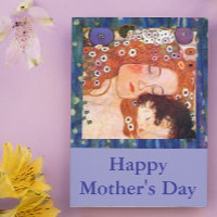 Mère et enfant par Klimt