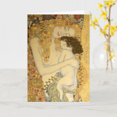 Carte Mère et enfant par Klmit Fête des Mères (Fleur jaune)