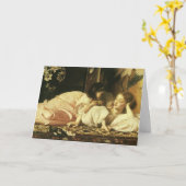 Carte Mère et enfant par Leighton, Bonne Fête des Mères (Fleur jaune)