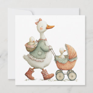 Carte Mère fantaisiste et adorable journée des mères mam