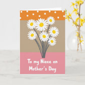 Carte Mère Fleurs Radieuses (Fleur jaune)