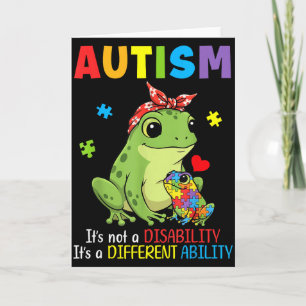 Carte Mère grenouille prise de conscience de l'autisme C