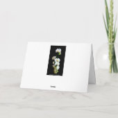 Carte Mère Joyeux Anniversaire Orchidées Blanches (Dos)