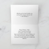 Carte Mère Joyeux Anniversaire Orchidées Blanches (Intérieur)