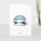 Carte mère Joyeux Vacances (Dos)