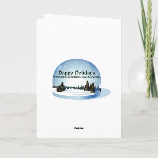 Carte mère Joyeux Vacances (Dos)