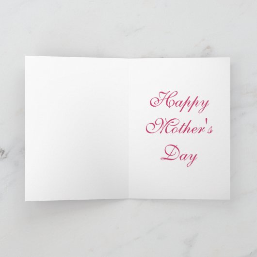 Carte Mère, le Rose sans épines (Intérieur)