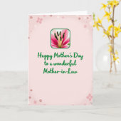 Carte mère Magenta Bloom (Fleur jaune)