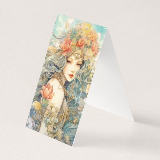 Carte mère mystérieuse aquarelle (Back)