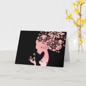 Carte mère nature (Fleur jaune)