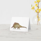 Carte mère Pangolin et bébé Fête des mères (Fleur jaune)