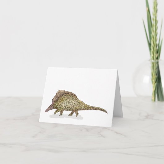 Carte mère Pangolin et bébé Fête des mères (Devant)