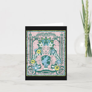 Carte Mère Planète Jour des terres Nature Art Nouveau Vi