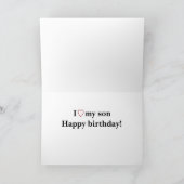 Carte Mère Son Penguins Anniversaire (Intérieur)