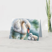 Carte Mère Swan Avec Cygnet (Devant)