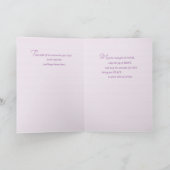 Carte Mère Sympathie, Lilac (Intérieur)