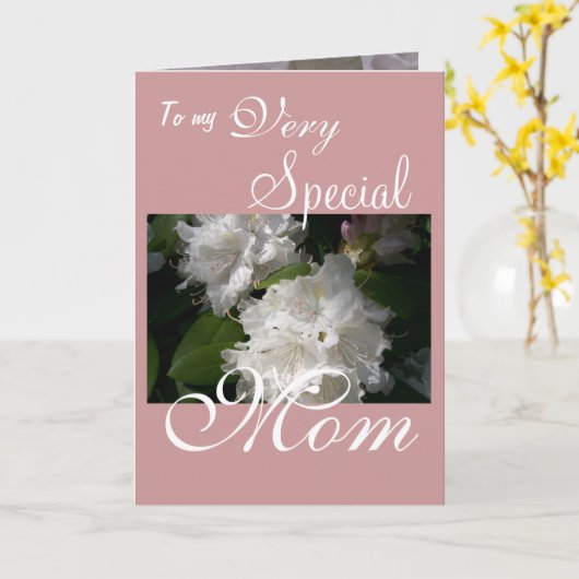 Carte Mère très spéciale (Fleur jaune)