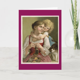 Carte Mère vintage Et Enfant