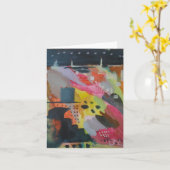 Carte Merle par la mer par Josh L. (Fleur jaune)