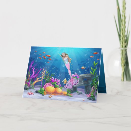 Carte Mérmaid Célèbre (Devant)