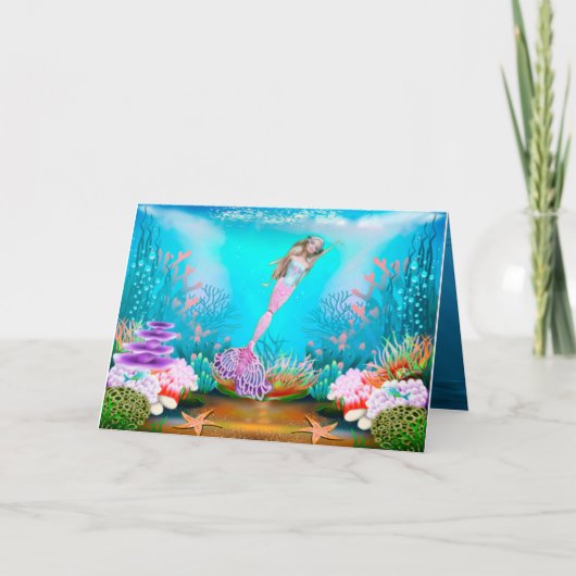 Carte Mérmaid Célèbre (Devant)