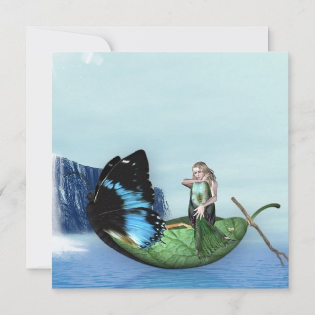 Carte Mermaid Gondola (Devant)