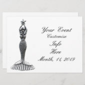 Carte Mermaid Holding Star Thunder_Cove (Devant / Derrière)