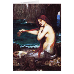 Carte Mermaid John William Waterhouse