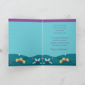 Carte Mermaid Magique 3e Anniversaire Pour Fille (Intérieur)