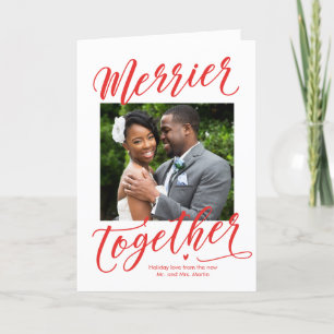 Carte Merrier Ensemble Famille ou Vacances Nouveau
