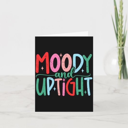 Carte Merry &amp; Bright Moody &amp; Uptight Matching Co (Devant)