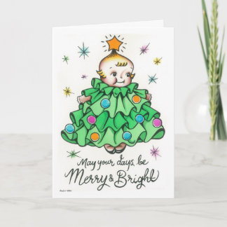 Carte Merry and Bright