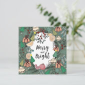 Carte Merry card (Debout devant)