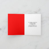 Carte Merry Chrismukkah Père Noël rencontre le rabbin dr (Intérieur)