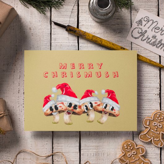 Carte Merry Chrismush
