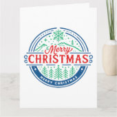 Carte Merry Christmas 2 (Devant)
