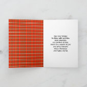 Carte Merry Christmas Bowling  (Intérieur)